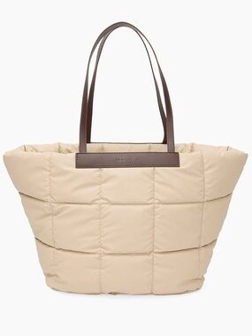 NEW VEE COLLECTIVE PORTER BASQUE TOTE TAN/BROWN